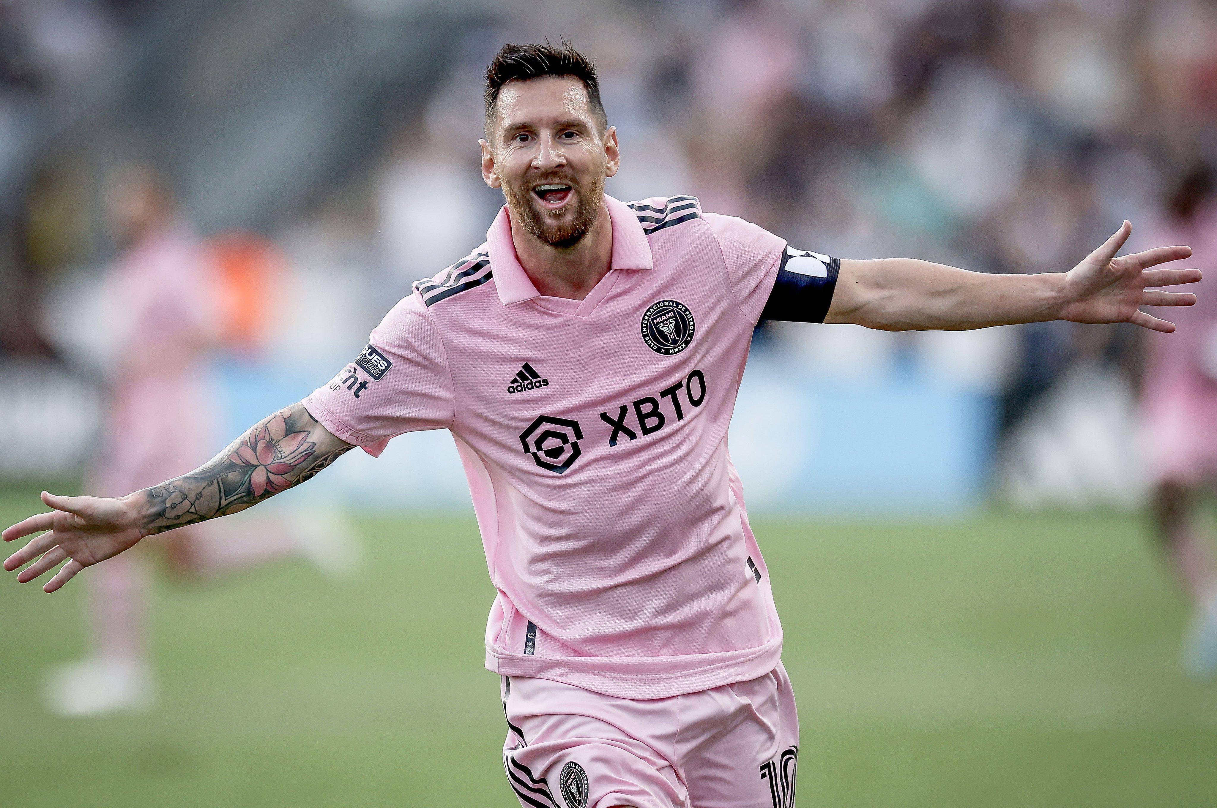 梅西再度破门得分，带队晋级下一轮